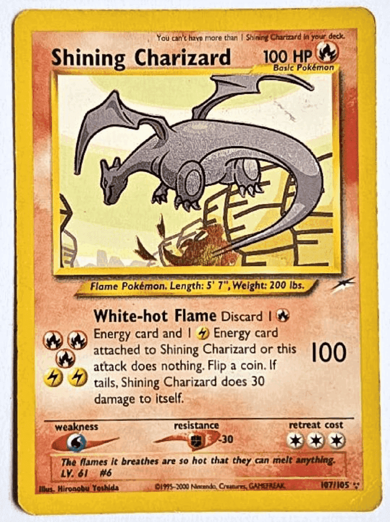 shinning charizard 107 105 en