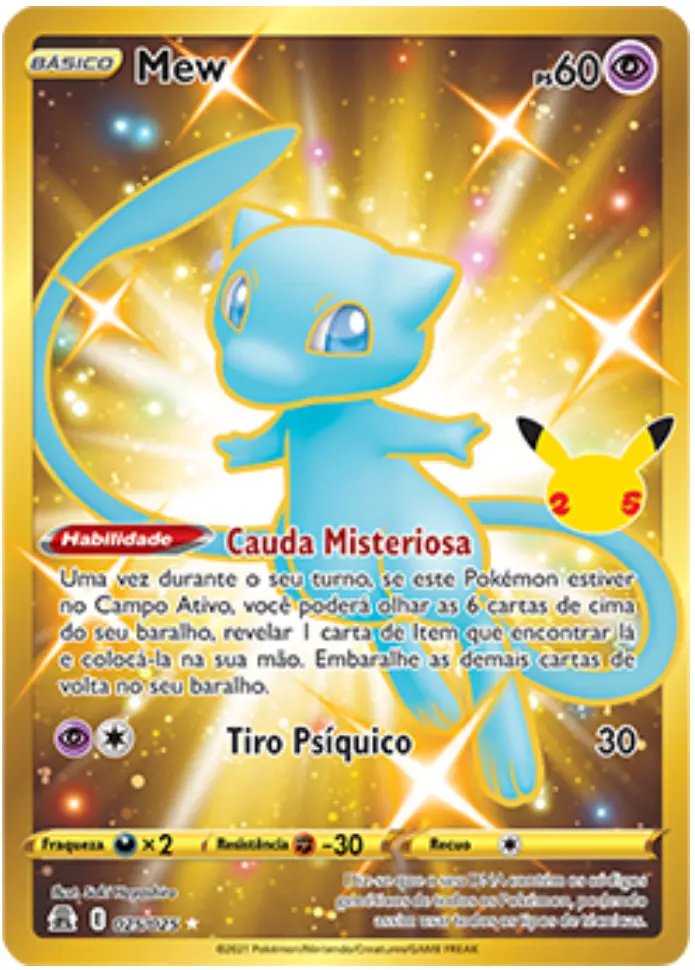 Carta Mew 025 025 Celebrations PT BR NM e1739957108563